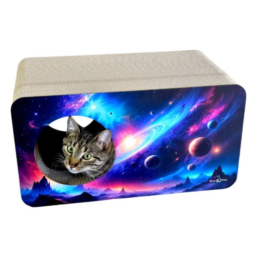 drapak kosmos, drapak dla kota kosmos, przestrzeń kosmiczna, prom kosmiczny dla kota, Drapak XL Kosmos