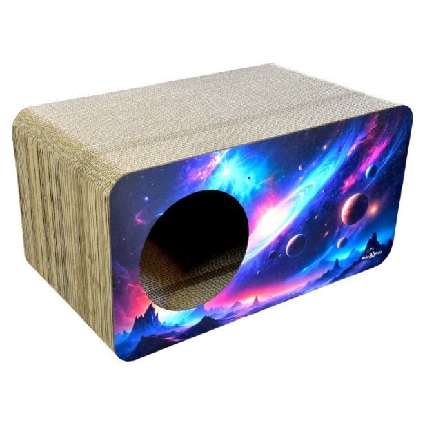 drapak kosmos, drapak dla kota kosmos, przestrzeń kosmiczna, prom kosmiczny dla kota, Drapak XL Kosmos