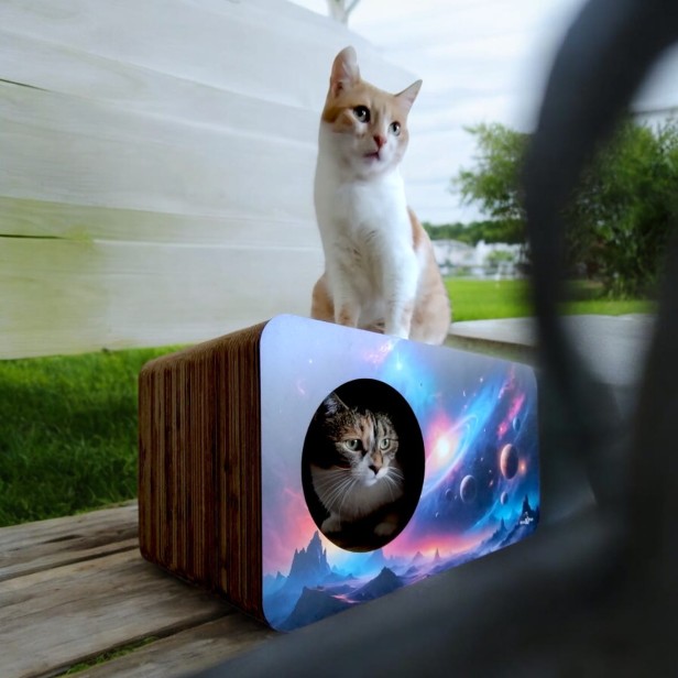 drapak kosmos, drapak dla kota kosmos, przestrzeń kosmiczna, prom kosmiczny dla kota, Drapak XL Kosmos