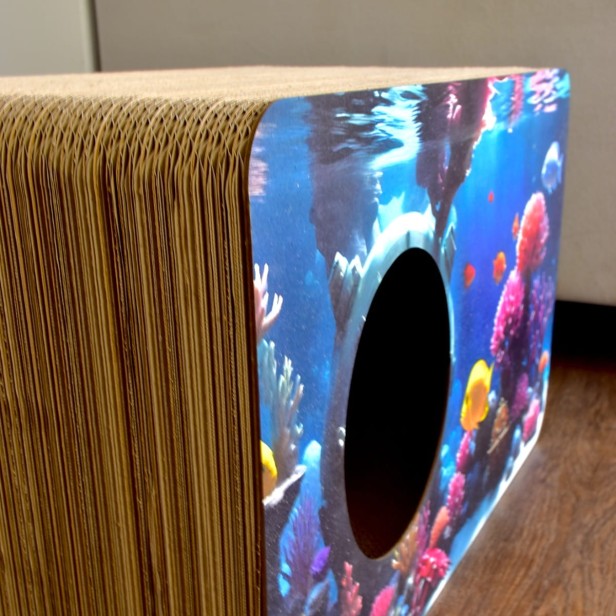 akwarium dla kota, drapak aqua, aqua, drapak dla kota z rybkami, jak ryba w wodzie, kot akwairum, drapak xxl aqua