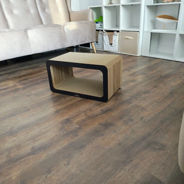 Drapak Prostokąt XL Czarny, mruupruu drapak, tani drapak, prostokąt średni, prostokąt drapak