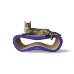 Leon Scratching Post Purple