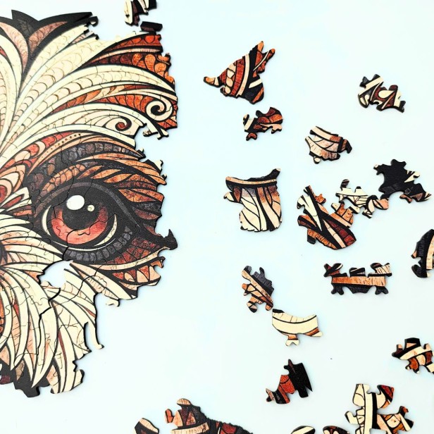 cute dog, shih tzu dog, Maltese dog, dog puzzle, wooden dog puzzle