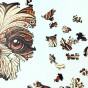 cute dog, shih tzu dog, Maltese dog, dog puzzle, wooden dog puzzle