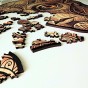 wooden UFO jigsaw puzzles, UFO jigsaw puzzles, alien jigsaw puzzles, jigsaw puzzles featuring irregularly shaped UFOs