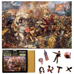 ART Wooden Jigsaw Puzzle The Battle of Grunwald