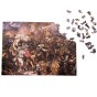 Battle of Grunwald jigsaw puzzle, wooden jigsaw puzzle depicting the Battle of Grunwald, Jan Matejko jigsaw puzzle