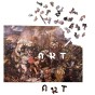 Battle of Grunwald jigsaw puzzle, wooden jigsaw puzzle depicting the Battle of Grunwald, Jan Matejko jigsaw puzzle
