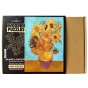 sunflower jigsaw puzzles, Van Gogh wooden jigsaw puzzles, painting jigsaw puzzles