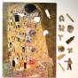 Gustav Klimt jigsaw puzzle, wooden jigsaw puzzle of *The Kiss*