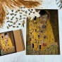 Gustav Klimt jigsaw puzzle, wooden jigsaw puzzle of *The Kiss*