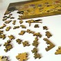 Gustav Klimt jigsaw puzzle, wooden jigsaw puzzle of *The Kiss*