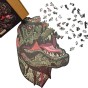 dinosaur jigsaw puzzles, T-Rex jigsaw puzzles, Tyrannosaurus jigsaw puzzles, wooden jigsaw puzzles with irregular shapes