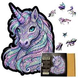 Wooden Jigsaw Puzzle The Fabulous Unicorn