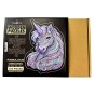 wooden jigsaw puzzle featuring a colourful unicorn, unicorn jigsaw puzzle