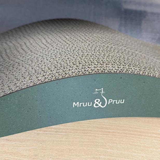 mega drapak dla kota, drapak tekturowy , drapak zielony dla kota, drapak kartonowy dla kota , wymiary drapaka 78 x 28 x 25 cm , zielony drapak dla kota premium , drapak premium