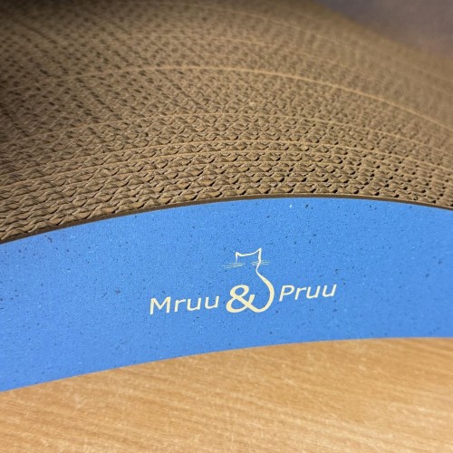 mega drapak dla kota, drapak tekturowy , drapak niebieski dla kota, drapak kartonowy dla kota , wymiary drapaka 78 x 28 x 24 cm , różowy drapak dla kota premium , drapak premium