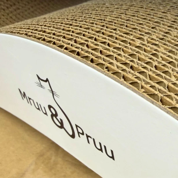 mega drapak dla kota, drapak tekturowy , drapak biały dla kota, drapak kartonowy dla kota , wymiary drapaka 78 x 28 x 24 cm