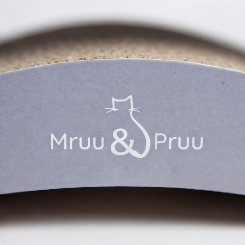 mega drapak dla kota, drapak szary dla kota, drapak kartonowy dla kota szary, wymiary drapaka 78 x 28 x 24 cm , szary drapak dla kota premium , drapak premium szary