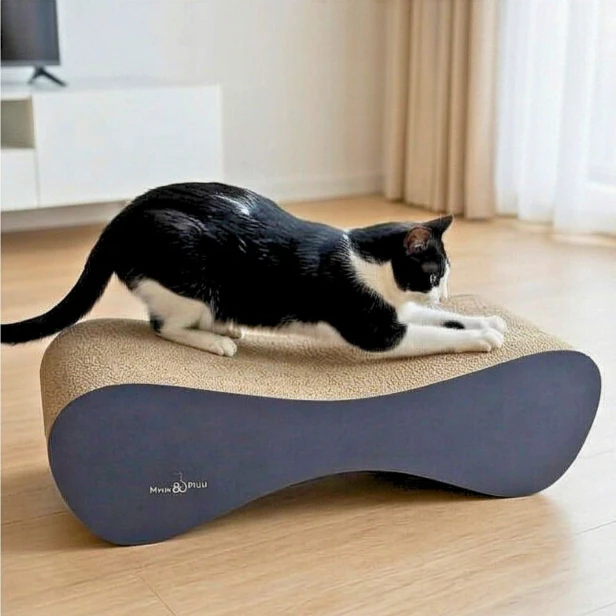 duży drapak dla kota, drapak tekturowy , drapak czarny dla kota, drapak kartonowy dla kota , wymiary drapaka 70 x 23 x 24 cm , drapak dla kotka , koci drapak z tektury , czarny drapak premium , duży drapak premium , czarny drapak dla kota