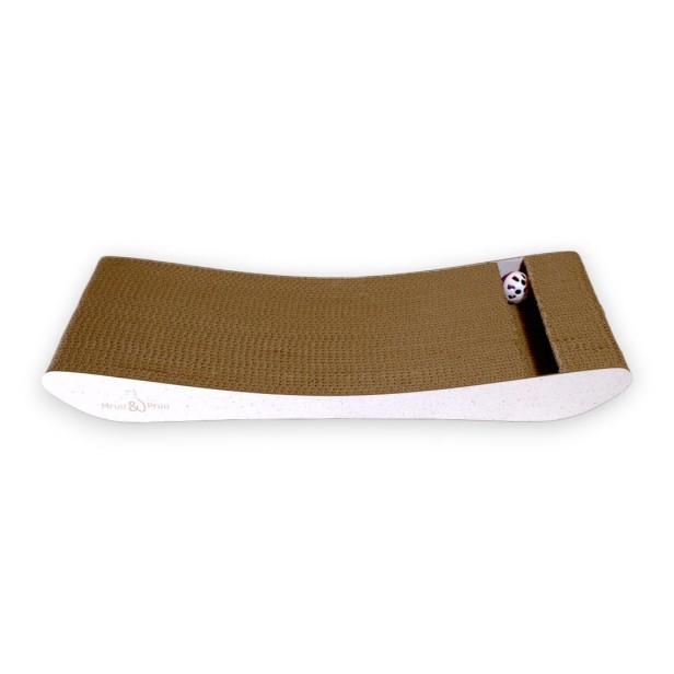 PREMIUM white cardboard cat scratcher, premium cat scratcher, eco-friendly cat scratcher, white cat scratcher , cat scratcher