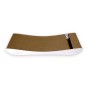PREMIUM white cardboard cat scratcher, premium cat scratcher, eco-friendly cat scratcher, white cat scratcher , cat scratcher