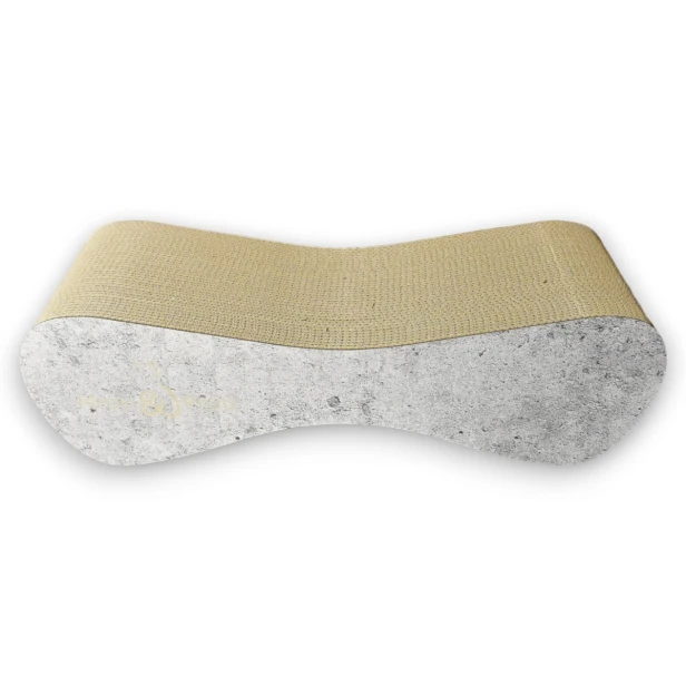 duży drapak dla kota, drapak tekturowy , drapak szary dla kota, drapak kartonowy dla kota , wymiary drapaka 70 x 23 x 25 cm , drapak dla kotka , koci drapak z tektury , szary drapak premium , szary drapak dla kota , mruupruu