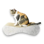 Large cat scratching post MIMI 70x23x24 cm GREY