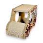 car Safari cardboard scratcher 60x36x29 cm , cardboard scratcher , MruuPruu , Cat scratcher
