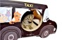 AUTO Black Taxi cardboard scratching post 60x36x29 cm , cardboard scratching post , MruuPruu , cat scratching post