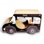 AUTO Black Taxi cardboard scratching post 60x36x29 cm , cardboard scratching post , MruuPruu , cat scratching post