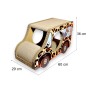 car Safari cardboard scratcher 60x36x29 cm , cardboard scratcher , MruuPruu , Cat scratcher
