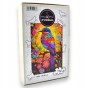 bird puzzle 160 pieces, wooden puzzle, mruupruu puzzle, bird, colorful bird puzzle, wooden puzzle