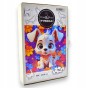 dog puzzle 150 elements, wooden puzzle, mruupruu puzzle, dog, colorful dog puzzle